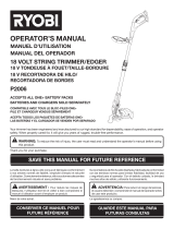 Ryobi P2006 User manual