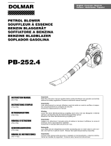 Dolmar PB-252.4 Owner's manual