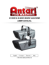 Antari S-100II User manual