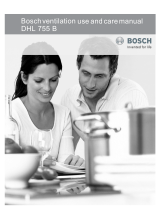 Bosch  DHL755BUC  Owner's manual