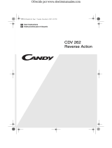Candy CDV262 User manual