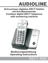 AUDIOLINE DECT 4800 Owner's manual