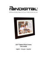 Digital Photo Frame PAN9000DW User manual