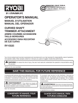 Ryobi RY15525 User manual