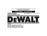 DeWalt DCG412B User manual