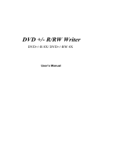 Dynex DVD+/-RW 4X User manual