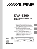 Alpine DVA-5200 Owner's manual