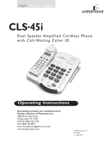 Clarity CLS45i Operating instructions