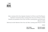 Altec Lansing M202 User manual