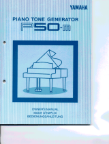 Yamaha P50-m Operating instructions