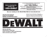 DeWalt DW746 User manual