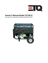 ETQ TG72K12 Owner's manual