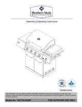 Members Mark 720-0830F Owner's manual