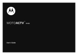 Motorola ACTV W450 User guide