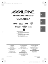 Alpine CDA-9887 Owner's manual