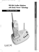 Clarity C435 User manual