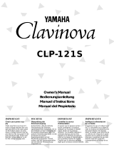 Yamaha CLP121S Owner's manual