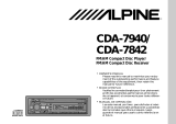 Alpine CDA-7842 User manual