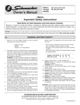 Schumacher SE-1052 User manual