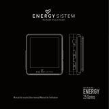 ENERGY SISTEM 22 Series User manual