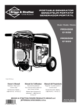 Briggs & Stratton PRO6500 User manual