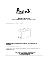 Avanti CF208G User manual