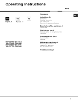 Whirlpool 7HPKQ 644D GH (K)/HA Operating instructions