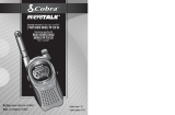 Cobra 2-Way Radio User manual