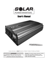 Solar PI10000X User manual