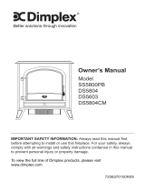 Dimplex SS5800PB Owner's manual
