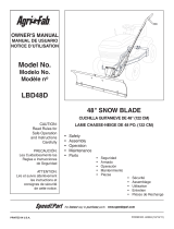 Agri-Fab LBD48D Owner's manual