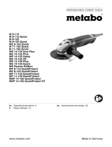 Metabo WP11-125 Quick User manual