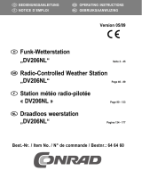 Conrad DV206NL Operating instructions