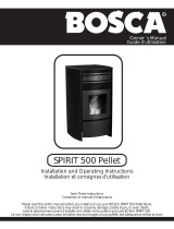 Bosca SPIRIT 500 Pellet Owner's manual