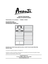 Avanti FF990WD User manual