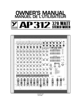 YORKVILLE AP312 Owner's manual