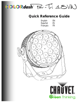 Chauvet COLORdash Par-Tri 18VW User manual