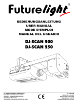 Future light DJ Scan 250 EX User manual