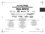 Alpine INA-W910 Owner's manual