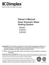 Dimplex ESSW2 Owner's manual