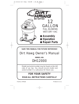 Dirt Hawg DH12000 Owner's manual