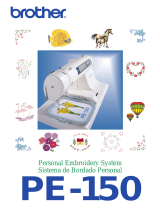 Brother PE 150 User manual