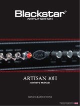 Blackstar Amplification ARTISAN 30H Owner's manual