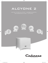 CABASSE Alcyone 2 on wall Owner's manual