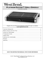 Westbend 6125 User manual