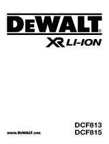 DeWalt DCF815 Datasheet