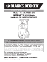 Black & Decker 11BDE-315 User manual