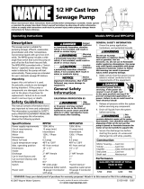 Wayne RPP50 User manual