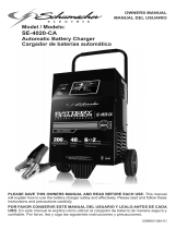 Schumacher Electric SE-4020 Operating instructions