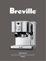 Breville Cafe Roma ESP8XL Operating instructions